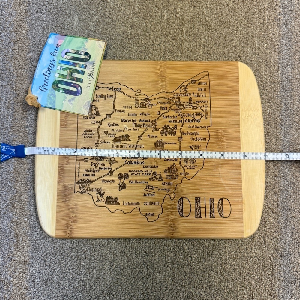 NWT Ohio Bamboo Cutting Board - Picture 4 of 6